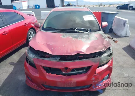 2009 Toyota Corolla Xrs from USA, damaged, VIN 1NXBE40E49Z011355